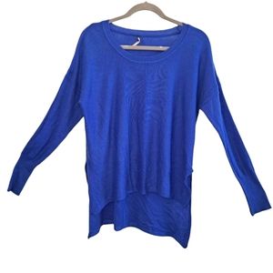 Poof! Blue Lightweight Long Sleeve Tunic Size Medium